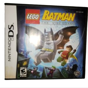 LEGO Batman: The Videogame (Nintendo DS, 2008) Game, Case And Manual Complete